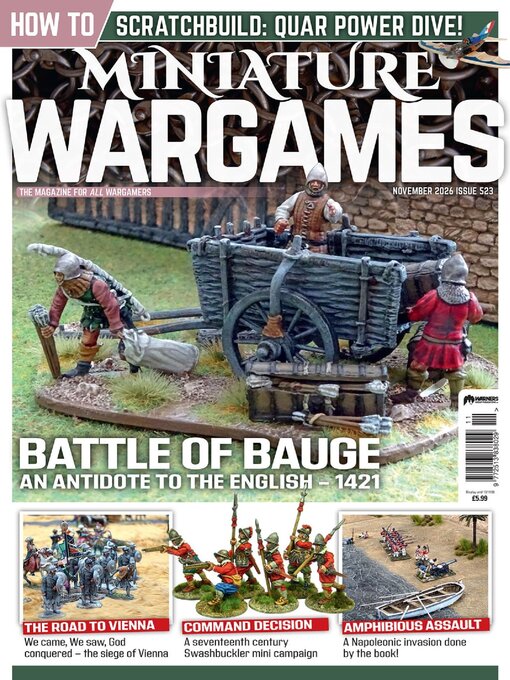 Cover image for Miniature Wargames